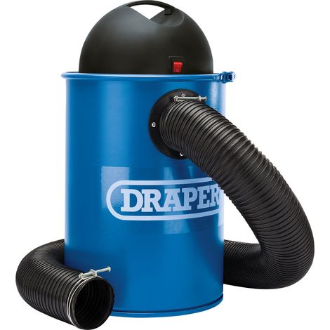 Draper 50L 1100W Dust Extractor with 50-Litre Capacity (Model 54253) (1/5)