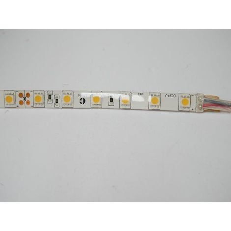 Bandeau LED 14.4W/m souple 4000K 805lm/m longueur 5m largeur 8mm 100° alim 24V (non incl) auto-adhesif IP44 Collingwood