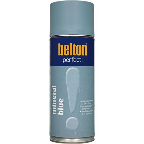 Bombe de peinture - Bleu minéral - Tous supports - Belton Perfect - 400ml