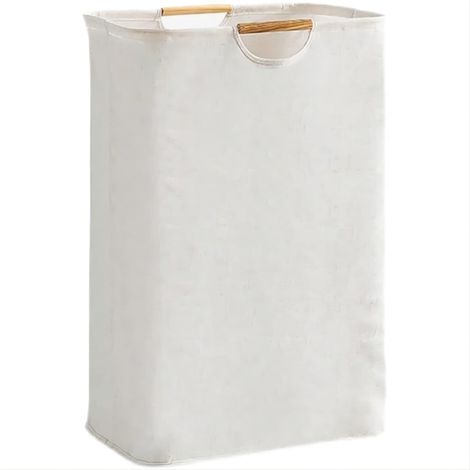 Panier à linge sale 60L Panier à Linge en Tissu, Grand panier à linge sale pliable Capacité Panier à linge avec poignée, Le panier à linge permet de ranger tous types de vêtements (XL) (1/5)