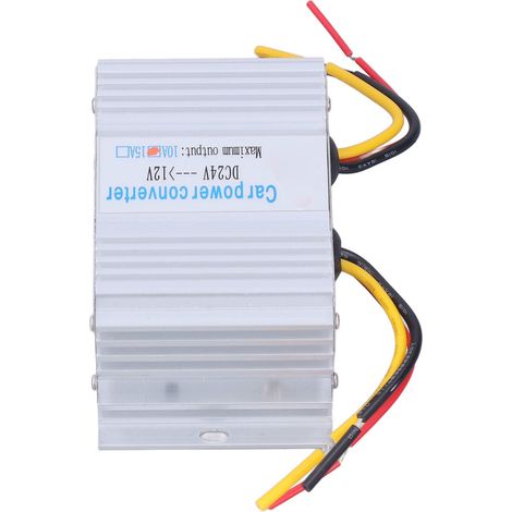 Convertisseur 24V en 12V 10A 120W - Alimentation pour Camping-Car et Véhicule Réversible (1/5)