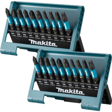 Makita 20 Piece Impact Black Impact Driver Impact Screwdriver Bit Set Pozi 50mm (1/5)
