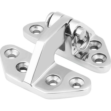 Charnière De Trappe De Bateau En Acier Inoxydable 316 Pour Bateaux Marins Accessoires De Réparation De Trappe De Bateau Système De Fixation En Pin Démontable Pièce Marine (1/5)