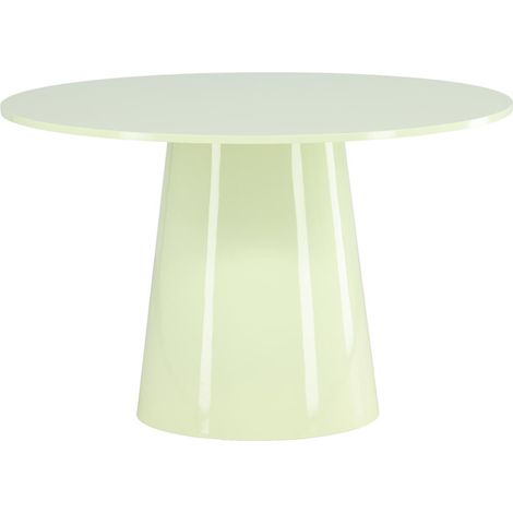 Table à Manger Ronde "Lanzi" 120cm Vert Clair