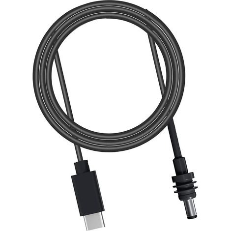 Câble d'alimentation USB C vers DC, 49,2 pieds, 100W, étanche, Type prise d'entrée, Charge pour Mini