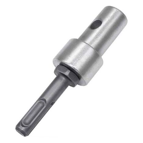 Adaptador para taladro barrena con 2 ranuras y 2 agujeros para taladrar en el suelo - Adecuado para 1/2"