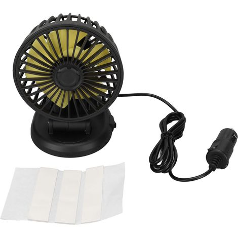 Ventilateur de Voiture Léger Rotatif 360° pour Auto Camion SUV Fourgon Bateau (1/5)