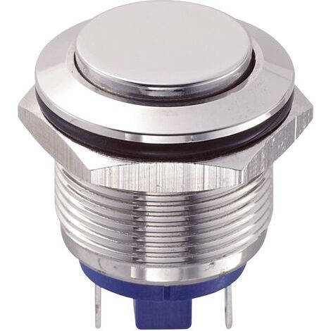 Bouton-poussoir antivandalisme TRU COMPONENTS GQ19H-10/J/N 701941 48 V/DC 2 A 1 x Off/(On) IP65 à rappel 1 pc(s) (1/5)
