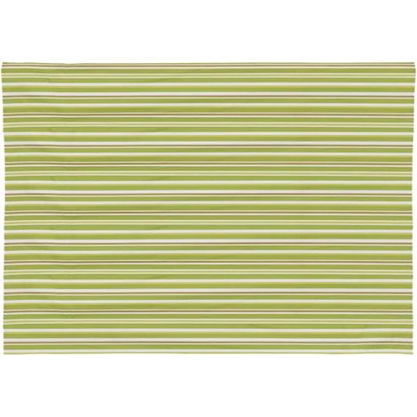 Nappe Bayadère Vert - Textile - 180 x 250 x H 0,5 cm - Livraison gratuite (1/5)