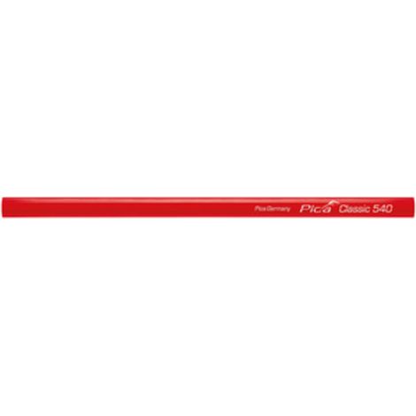 MATITA PER CARPENTIERE PICA CLASSIC 240 MM ROSSO- PICA MARKER- 10,0 pz