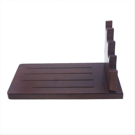 Étagère à couteaux en bois, support de rangement pour couteaux, étagère de cuisine (1/5)