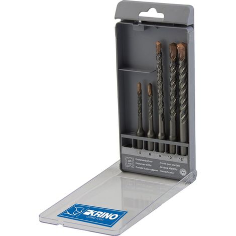 1CF PUNTE MURO SERIE SDS PLUS PER MARTELLI cf. 5 pz (1/2)