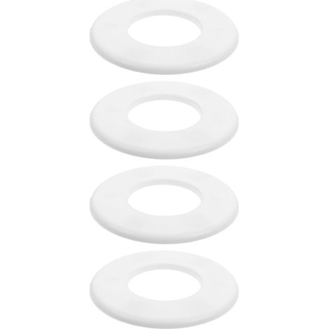 4 Pièces Plaque Cache-tube Ronde Fendue Auto-adhésive pour Tube (1/5)