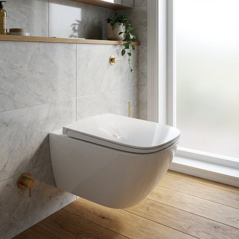Copriwater slim softclose in termoindurente – Metropolitan  RAK Ceramics