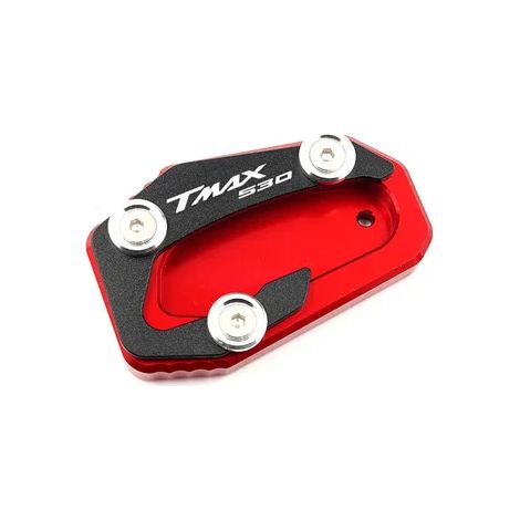 (TMAx530 Rouge) Compatible avec Yamaha T-MAX TMAX 530 560 SX DX TMAX530 TMAX560 2017-2022 - Béquille latérale, extension et support - Maxpower (1/4)
