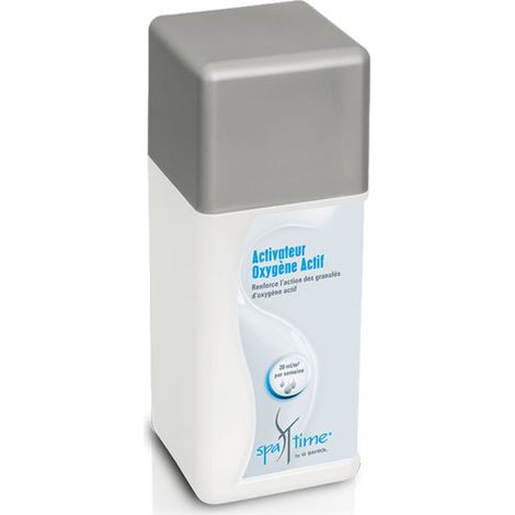 Bayrol – Activateur oxygène actif 1 L – Liquide concentré pour spa – Renforce le pouvoir désinfectant – Dosage 20 ml par m³ par semaine