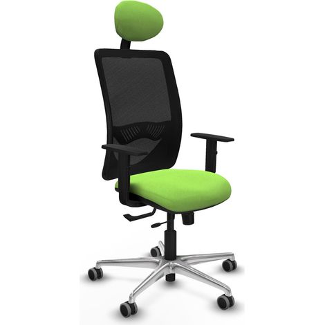 Stuhl piqueras y crespo Zulema schwarz Kopfstütze ergonomisch (1/2)