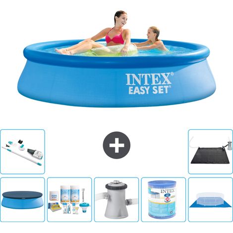 Intex Piscine Easy Set Ronde - 244x61 cm - 8-pièces S30429 (1/5)