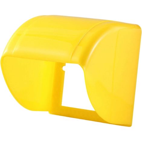 Boîtier étanche pour Interrupteur Extérieur Couvercle de Prise électrique Facile à Utiliser pour D'atelier de Protection D'interrupteur, Jaune, 9.5cmx9.5cmx8.7cm (1/5)