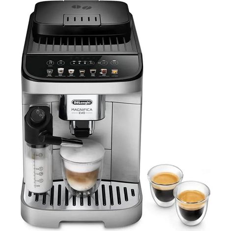 Machine à café DeLonghi Magnifica Evo Milk argent 1450 W (1/3)