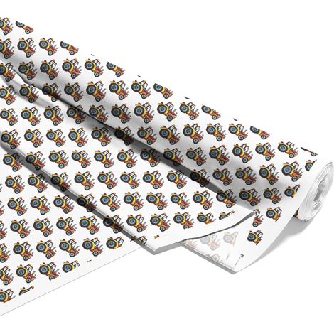 TESSUTI DECORATIVI PER ESTERNI OXFORD - Motivo Veicoli Trattore I DX005 (1/5)