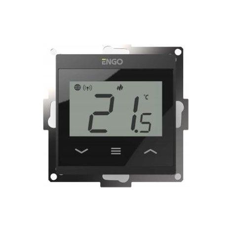 Salus ENGO E55B 230 WIFI regulador de temperatura negro
