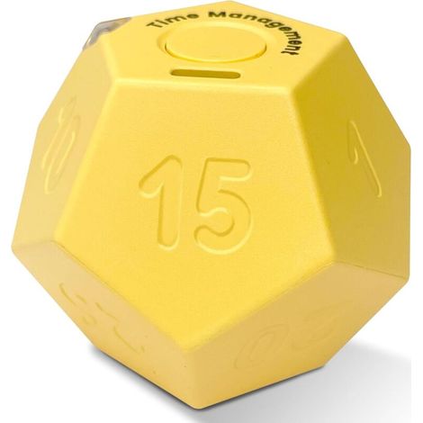 Würfeltimer, Pomodoro-Timer, kleiner, wiederaufladbarer und niedlicher Timer, Timer für Kinder und Klassenzimmer, Küchentimer für die Essenszubereitung, Training...