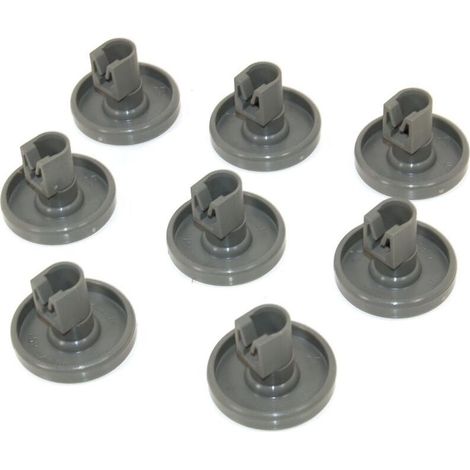 Roulettes Lave Vaisselle – 8 Roues pour Panier Inférieur – Faure, Zanussi, AEG, Electrolux, Ikea … (1/4)