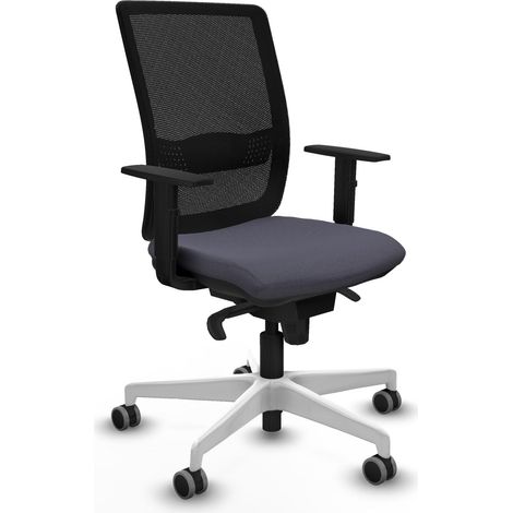 Silla ergonómica piqueras y crespo Haches negro 5 posiciones (1/2)
