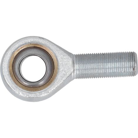 Rotule oscillante à roulement mâle à gauche, embout de tige autolubrifiant fileté externe SAL20T/K
