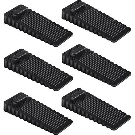 CCYKXA  Pieces, Height Adjustable and Stackable Floor Doorstops, Door Stops for Doors and Floors of Various Materials - No