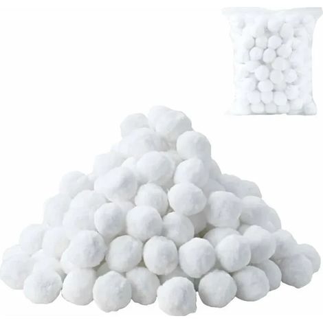 Les billes filtrantes de 700 g remplacent 25 kg de sable filtrant et sont des accessoires pour systèmes de filtration. (1/4)