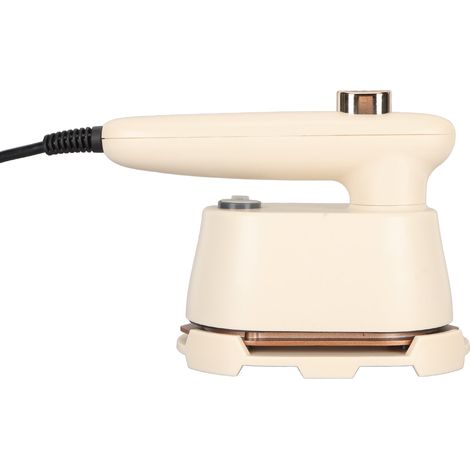 Fer à repasser vapeur portable 40 W, mini fer à repasser pour repassage à sec et humide, réservoir de 120 ml, rotation à 180°, petit fer idéal pour les voyages et la maison, prise UE 220 V (1/5)