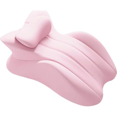 Ergonomisches Nackenstützkissen aus Memory-Schaum – Flaches Nackenstützkissen, atmungsaktiv und hypoallergen für tiefen Schlaf