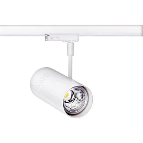 EVOLI CCT Proj. Rail 3 all.023 blanc LED 36° 10W CCT 3000/4000K 930lm ARIC 51862 (1/4)