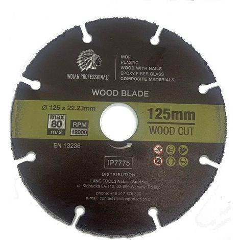 Disque universel professionnel indien de 125 mm (1/5)