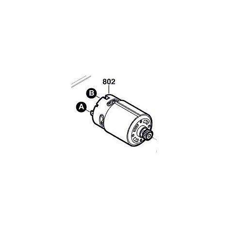 Repuesto original BOSCH 2609002620  Motor de corriente continua