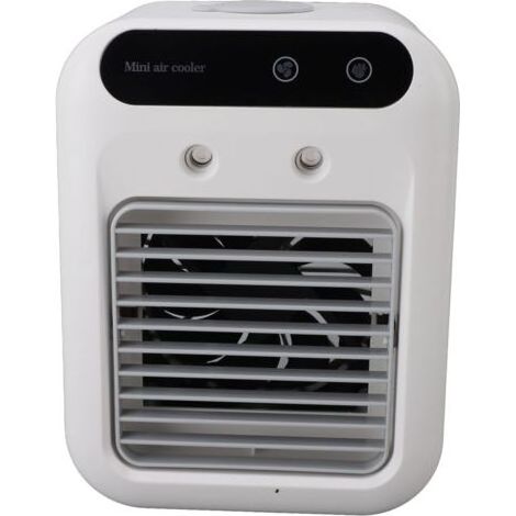 Climatiseur portable professionnel, refroidissement efficace, vaporisateur longue durée, réservoir d'eau de 500 ml, petit refroidisseur pour chambre, bureau, camping-car (1/5)