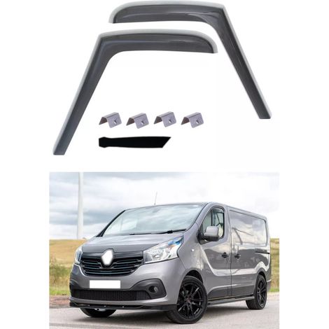 Комплект от 2бр. ветробрани за Renault Рено TRAFIC X82, Opel Опел VIVARO X82, Fiat Фиат TALENTO, Nissan Нисан NV300