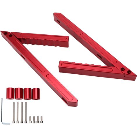 Poignée de maintien arrière barre de préhension de rechange pour Jeep Wrangler 2007-2018 JK/Unlimited Sport Sahara Rubicon Rouge (1/5)