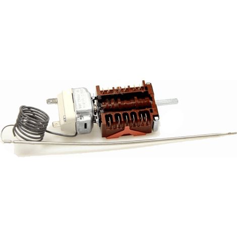 COMMUTATEUR C + THERMOSTAT POUR CUISINIERE GERMANIA - 0602055 (1/3)