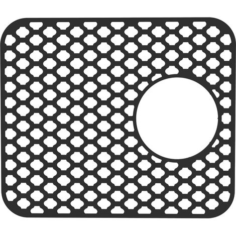 Tapis De Protection Pour Evier - En Silicone Pliaable Anti-dérapant Résistant À La Chaleur - Pour Evier En Acier Inoxydable Porcelaine Ferme - 1 Pièce (1/5)