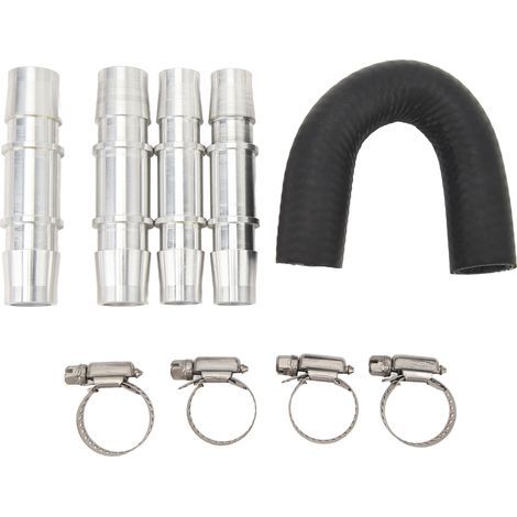 Kit de dérivation pour noyau de chauffage du moteur, raccord de tuyau de chauffage universel pour la plupart des tuyaux de chauffage courants. (1/5)