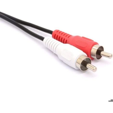 Câble USB vers RCA, USB A 2.0 femelle vers 2 prises RCA mâles, répartiteur en Y audio, vidéo, AV (1,5 m) (1/4)