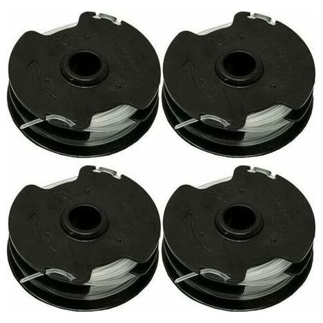 Lot de 4 bobines de Rechange pour débroussailleuse sans Fil Parkside PRTA 20-Li C3 IAN351753 (1/5)