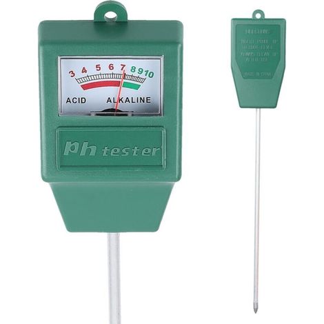 Testeur de pH du sol pour plantes et sols, testeur sans pile, non numérique, capteur à aiguille de qualité supérieure