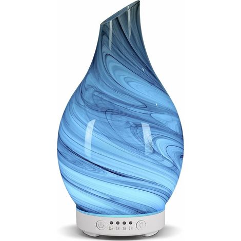 Diffuseur D'huiles Essentielles Diffuseur d'air Electrique Humidificateur pour Diffuseur D'arôme à Ultrasons 100 ML  pour Bureau à Domicile Spa (Vase à Croquis) (1/5)