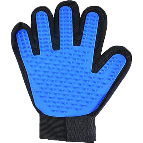 Filiyano-Gants pour enlever les poils de chien, de chat et d'animaux de compagnie, peigne, brosse à fourrure, nettoyage efficace, massage du dos (1/2)