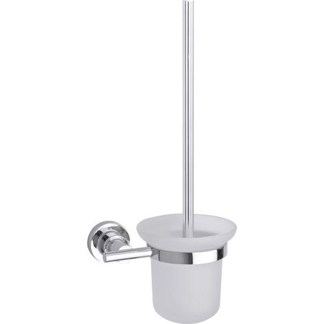 tesa luup cepillo WC de pared cromado sin taladro