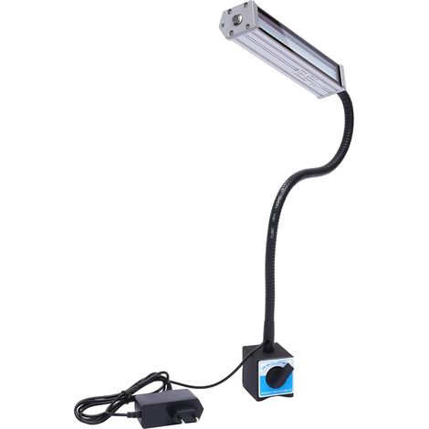 Lampe De Travail CNC Lampe De Machine à LED Lampe De Travail Col De Cygne MagnéTique 10W 360 ° Toute Flexion Fraiseuse AléSeuse Machine pour Tourner, éClairage Industriel, Outil Lumineux (1/5)